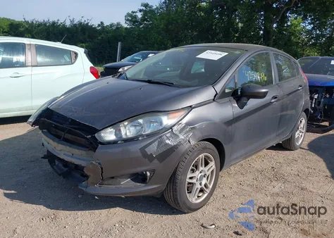 2017 Ford Fiesta Se из США, поврежденный, VIN 3FADP4EJ8HM116051